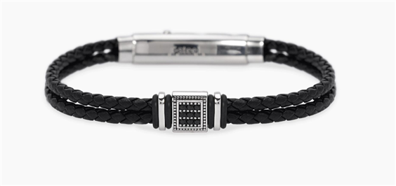 Bracciale Mabina Uomo PRIMO CAPITANO in Argento Zircone 534149 - 534149